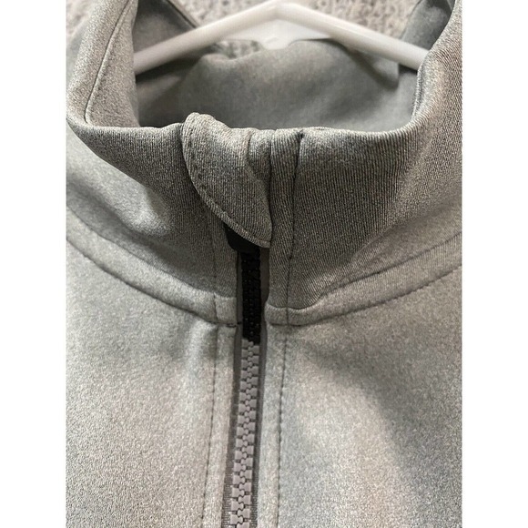 PUMA Shirt Mens Medium Gray 1/4 Zip Long Sleeve Pullover Sweatshirt Performance - Picture 10 of 11
